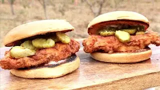 Самый простой рецепт сэндвича с курицей в остром соусе «Попай»
