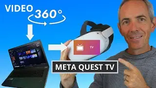 Comment connecter META QUEST 2 sur ordinateur PC ou MAC - Transférer et lire une vidéo 360 degrés
