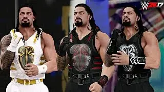 WWE 2K17 - Top 10 Roman Reigns Attires!