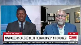 Eric on CNN to talk about Black cowboys and the Peacock docuseries High Horses.