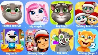 Talking Tom Cat, Tom Angela, My Tom, Talking Tom Friends, My Hank 0