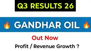 Gandhar Oil Q3 Results | Gandhar Oil Refinery Results | Gandhar Oil Share Latest News