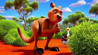 Spring Spring Kangoeroe | Leuk Kinderliedje over Dieren & Animatie