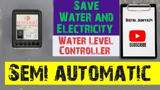​Save Water & Electricity: Smart Universal Water Level Controller: For Motor Starters and RO Systems