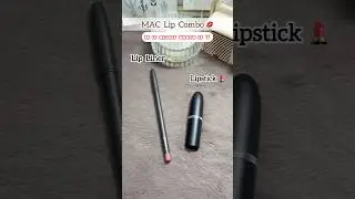 Mac lipstick & lip liner combo mac whirl 💄💋 lipstick combo ✨ #mac #lipstick #lipcombo #makeup