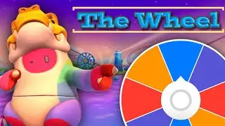 🔴Fall Guys but we spin a wheel to decide what we play!