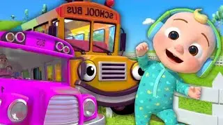 Wheels on the Bus Service Vehicles || Nursery Rhymes for Kids | Poem For toddlers || Bubble Pie