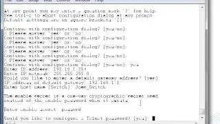 ICND1 module 12: Switch Configuration