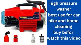 high pressure washer best use for car bike and home cleaning buy befor watch this video