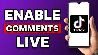 Как включить комментарии в TikTok Live