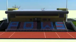 3D Modelling Prince of Wales Stadium