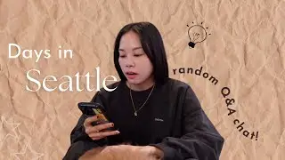 西雅圖小日子☁️ 進入2024年啦來個臨時起意的QA閒聊