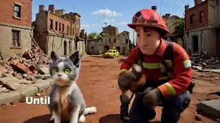 Trapped Kitten Rescued from Storm Drain!&rdquo;
