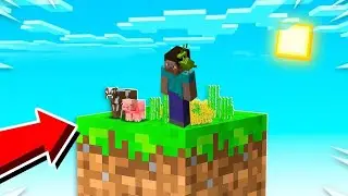 Welcome to my  One Block World || Part 1 || Minecraft