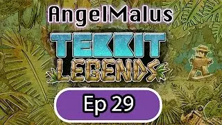 Tekkit Legends 29 Railcraft Loading items on a train Pt 4 Its working!!