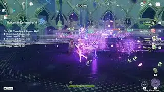 Genshin impact v3.4 | Abyss F-12 bot C6Yae Miko Continuous run