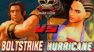 SFV AE 💥  Boltstrike (Vega) VS  hurricane (Laura) Street Fighter V Arcade Edition Season 4
