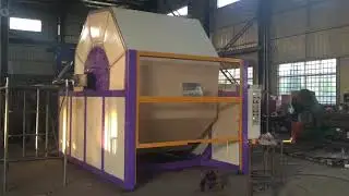 Stainless steel octagonal milling drum