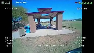 65mm HDZero AIO5 Whoop at a Skate Park