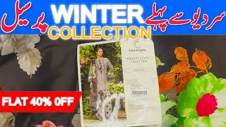 Charizma Winter Staple Collection 2025 | Flat 40% OFF Big Sale 🛍️