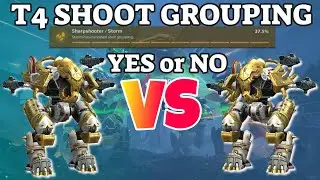 🔴 | WR | Shoot grouping T4 (37.5%) VS NO Shoot grouping - Storm RAVANA - MAXED Comparison  | MK2 12