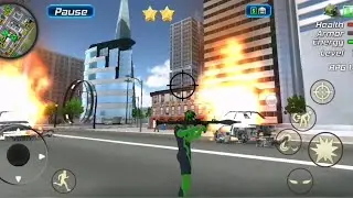 Rope Frog Ninja Hero Car Vegas gameplay part 3 (no commentary)