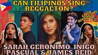 Latinas react to Sarah Geronimo, Iñigo Pascual & James Reid Reggaeton Lento by CNCO - Sol & Luna TV