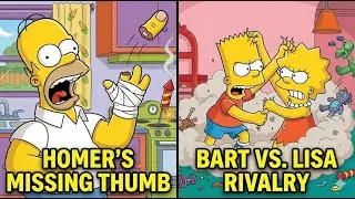 Simpsons Funny Moments | Homer Loses His Thumb & Bart vs. Lisa's Rivalry