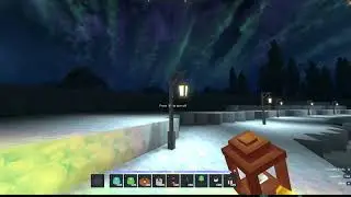 Macaw's Hy Lights, Showcase at Night | Hytale Mod