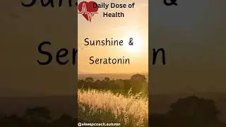 Sunshine and Serotonin: How light improves your mood and helps with depression #SAD #light #happy