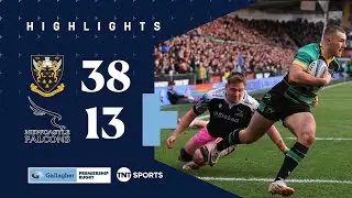 Saints Stay Top! 🔥 | Northampton 38-13 Newcastle | Gallagher Premiership Rugby Highlights