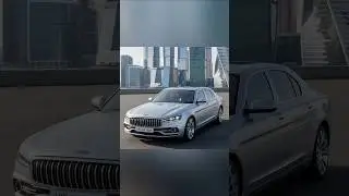 Volga S25 🚘 &mdash; a Soviet legend reborn in luxury ✨#2025 #automobile #silver #sedan