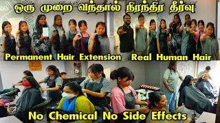 Look 18 plus👌👌Hair Extensions Permanently👌👌 Real Human Hair No Side Effects No Chemical Treatment👌👌