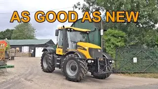JCB FASTRAC ОТРЕМОНТИРОВАН — КАК НОВЫЙ ТРАКТОР