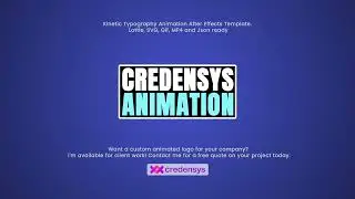 Kinetic Typography Logo Animation | Creative Motion Graphics & Logo Showcase
