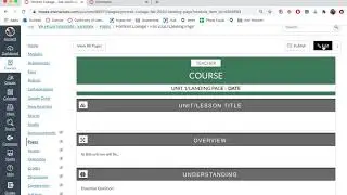 Creating Canvas Modules Using the Visual Arts Secondary Templates