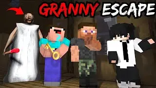 GRANNY IN MINECRAFT || HORROR STORY IN HINDI