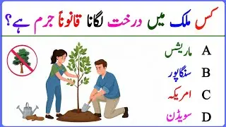 General Knowledge Facts||World General Knowledge||Amazing Facts||Urdu GK Quiz