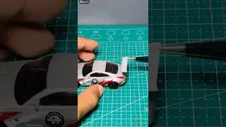 How to make Hotwheels spoilers #hotwheels #diecast #hotwheelscustom #diecastcustom