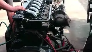 Man engine full rebuild testing