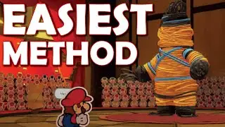 EASIEST METHOD! RUBBER BAND BOSS - PAPER MARIO: THE ORIGAMI KING GUIDE/ TUTORIAL/ WALKTHROUGH