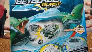 SNAKE PIT BATTLE SET UNBOXING!! BEYBLADE BURST EVOLUTION!