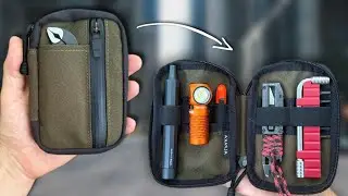 ALPAKA HUB POUCH PRO : La Pochette EDC Parfaite pour un Petit Kit Outils.