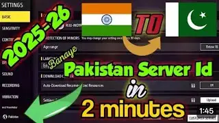 India Server Nahi 😱 | FF Pakistan Server Gameplay