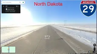 Interstate 29 - North Dakota southbound