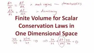 MIT Numerical Methods for PDE Lecture 9: Conservation Law and Finite Volume Review