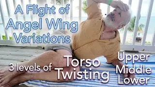 Twisting - A flight of 3 Angel Wing Variations - Easy-Breathing-Space Acquisition