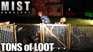 Massive Zombie Farm, TONS of LOOT | Mist Survival | Let&rsquo;s Play Gameplay | E33