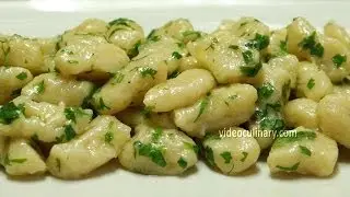 Картофельные ньокки (без яиц) &mdash; итальянский рецепт &mdash; кулинарное видео