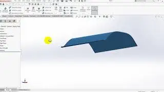 Solid Work Tutorial 61 deform command | solid work deform command